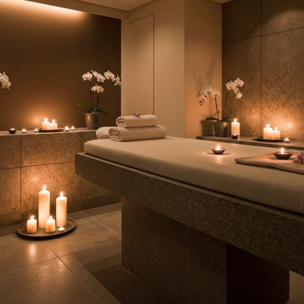 Sala trattamenti spa